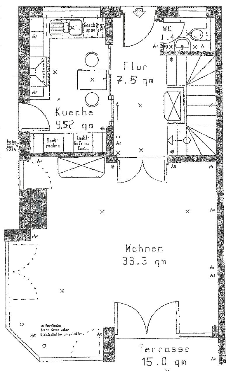 gehobene Ausstattung + Hobbyr.  inkl.2 TG Stellpl.