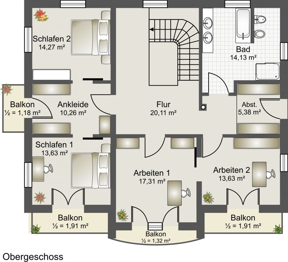 Gräfelfing: Moderne Luxus-High-Tech-Feng-Shui-Villa