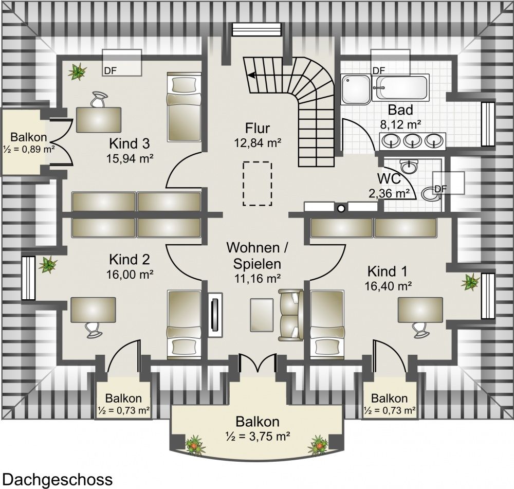Gräfelfing: Moderne Luxus-High-Tech-Feng-Shui-Villa