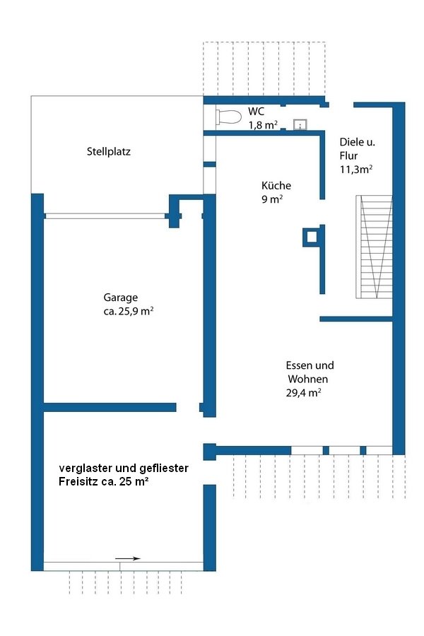 DHH in bester Lage mit viel Potential