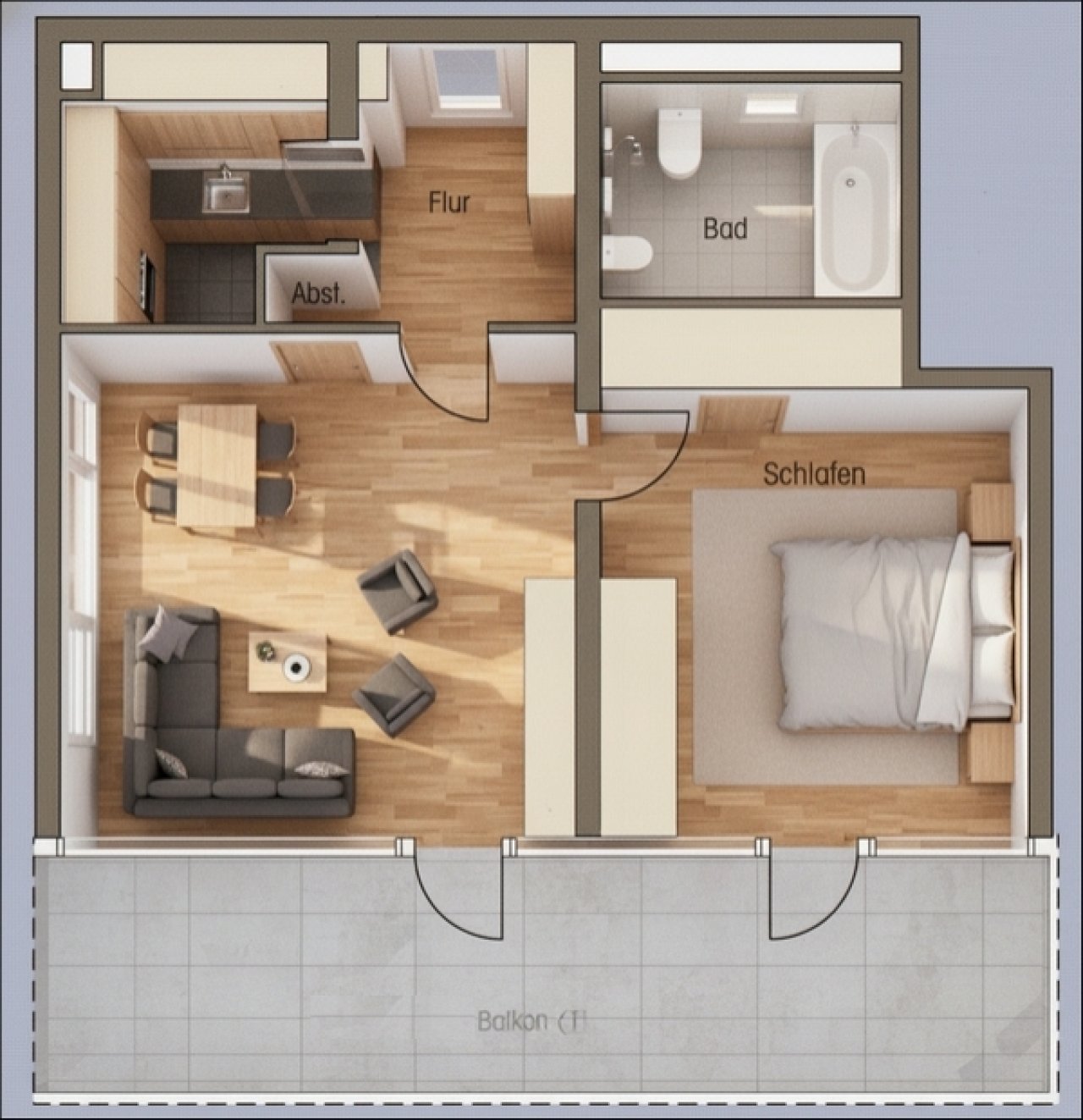 3 D Grundriss 3 D Grundriss